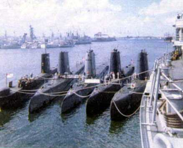 Photo taken from the Howard W. Gilmore AS-16, San Juan Puerto Rico 196