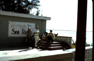 Larry Fitzpatrick and Frank Reifschneider at Sea Ranch in Marathon, FL 1970