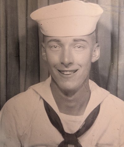 Forrest A. Young in his Navy uniform